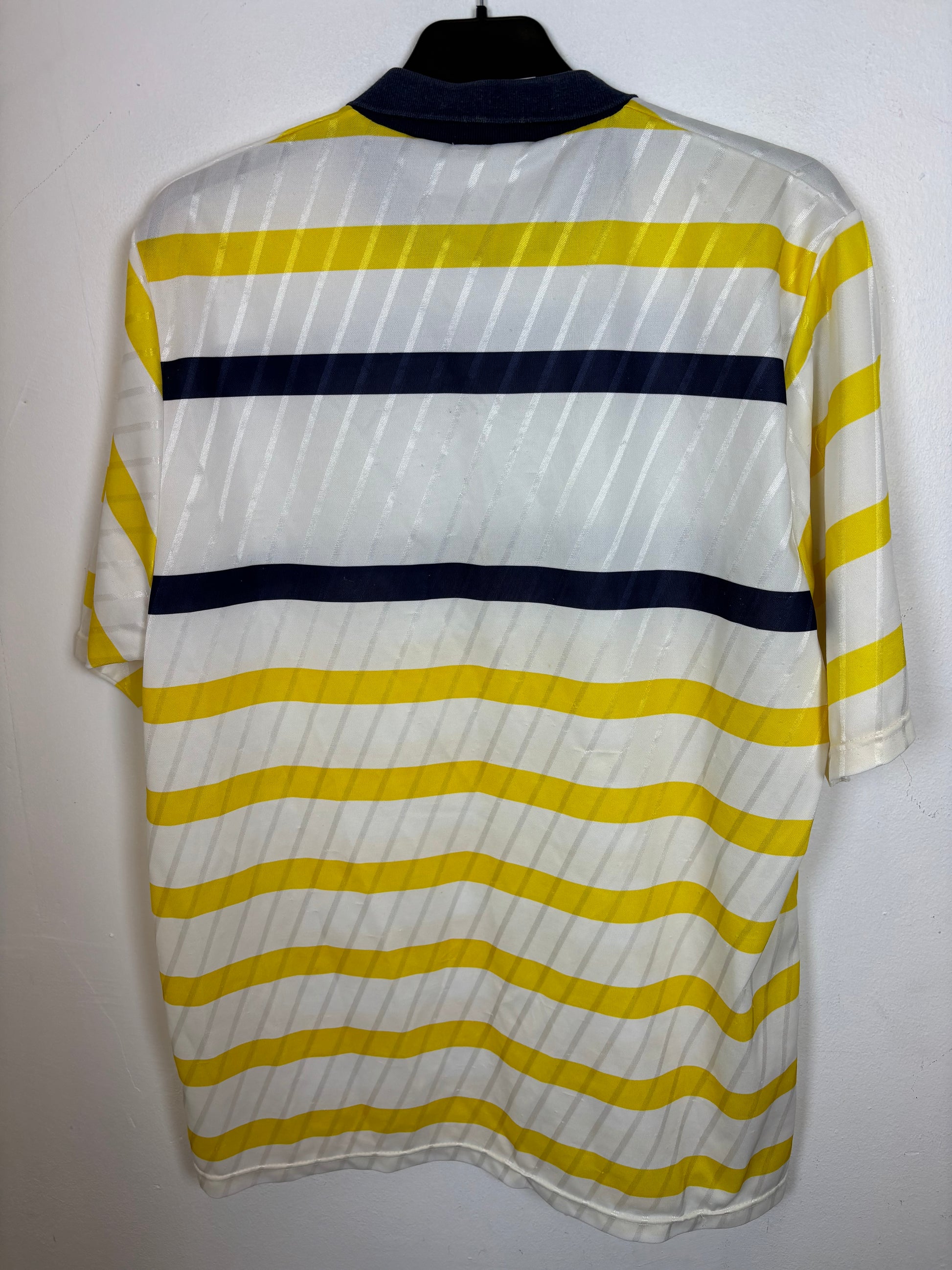Back view of Umbro Scotland away shirt 1988-91 showing plain design and vintage styling