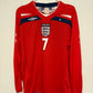 Umbro England Away LS 08/10 Beckham 7 - 8/10