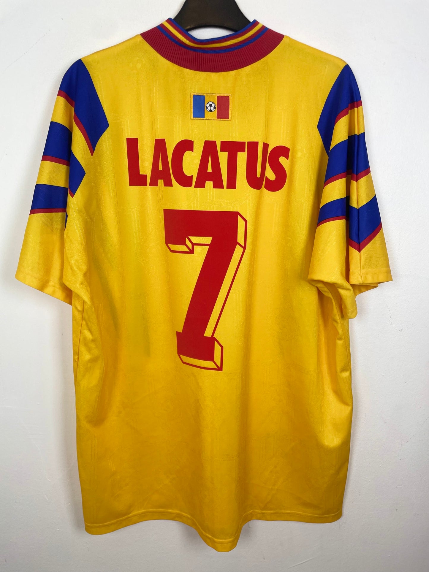 Adidas Romania Home 1996 Lacatus 7 - 9/10