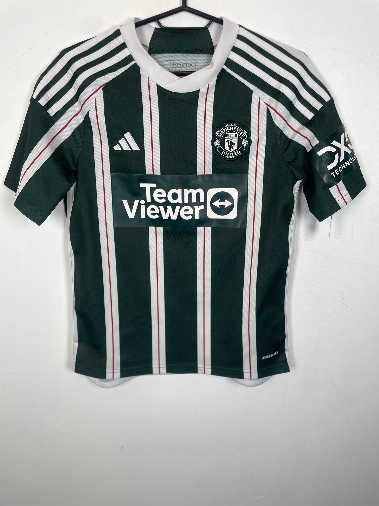 Adidas Manchester United Away 23/24 Garnacho 17 Kids 8/10