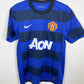 Nike Manchester United 2011-13 away football shirt in blue with AON sponsor, excellent 9/10 condition