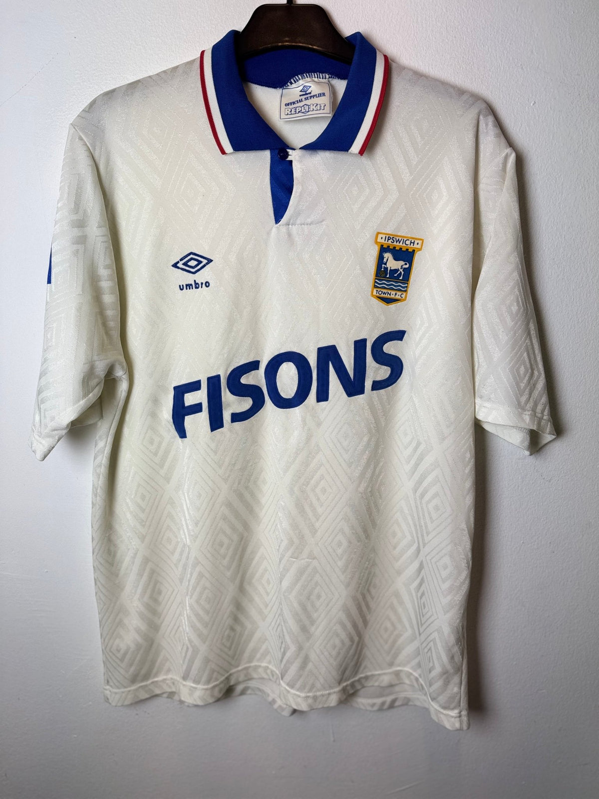 Umbro Ipswich Town Away 91/93 - 7/10 - TheFootballIdiots