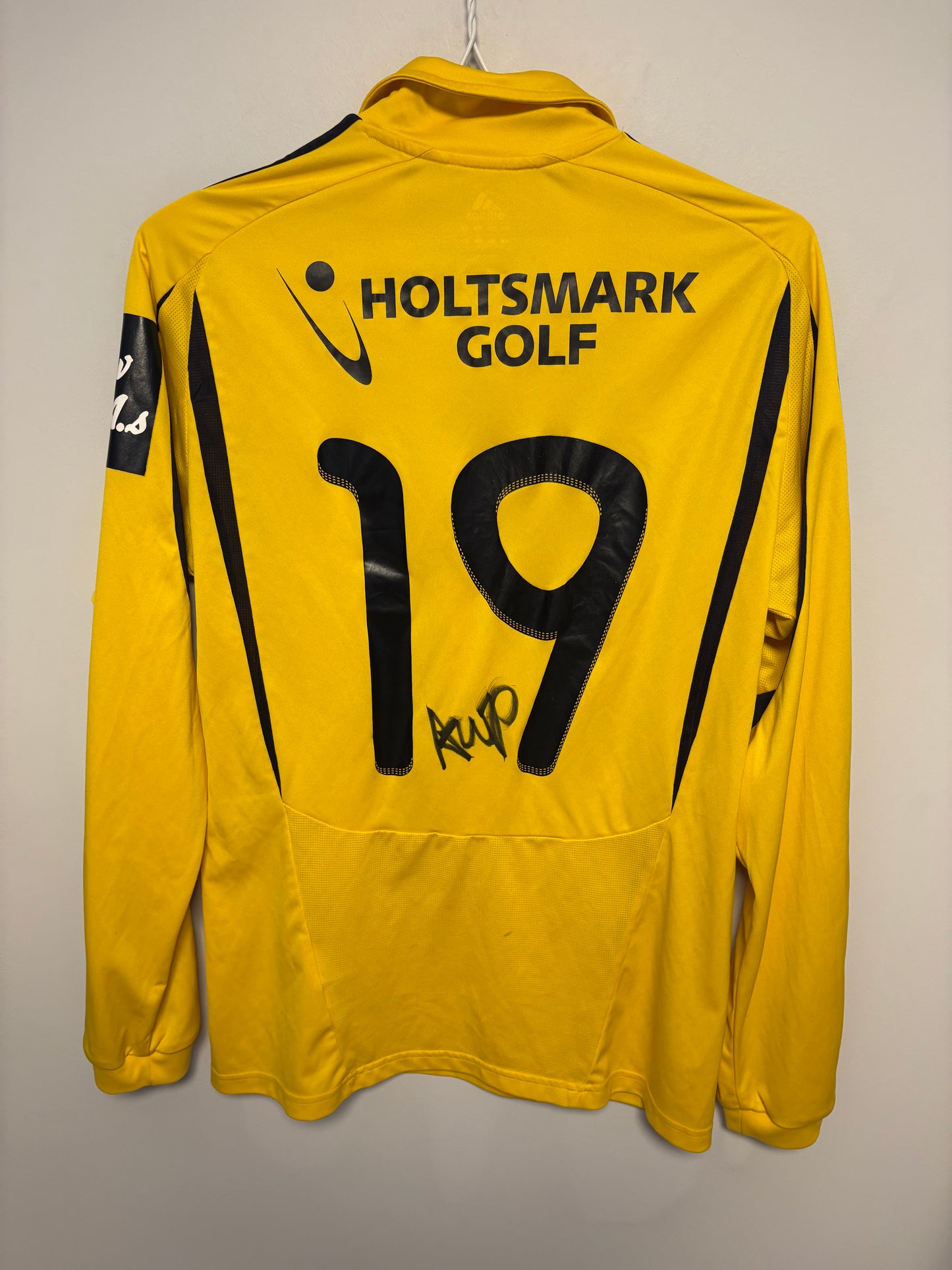 Adidas Bærum Home 2012 Matchissued/Prepared Amahl Pellegrino 19 - Signed