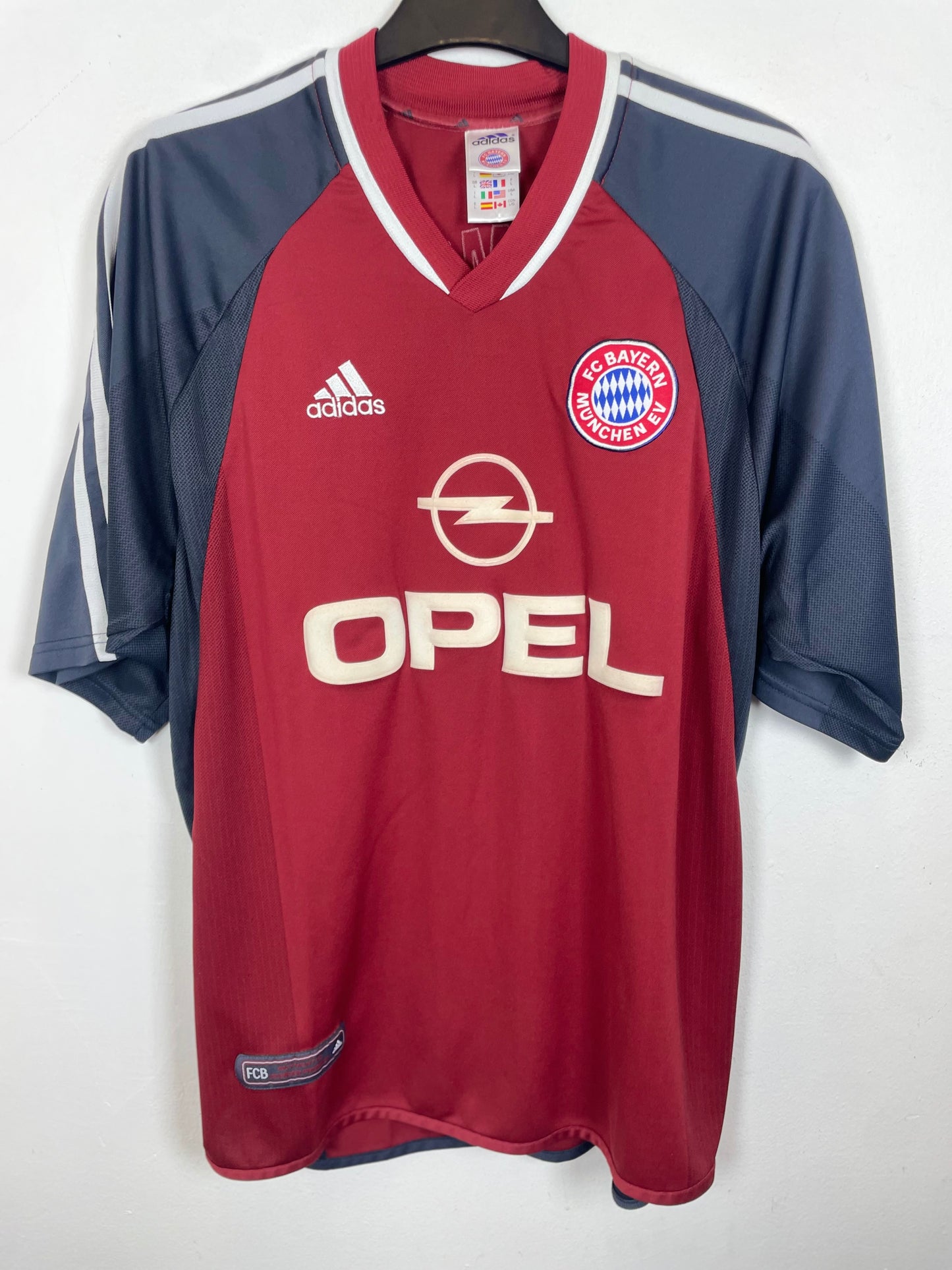 Adidas Bayern München Home 01/02 Pizarro 14 - 9/10