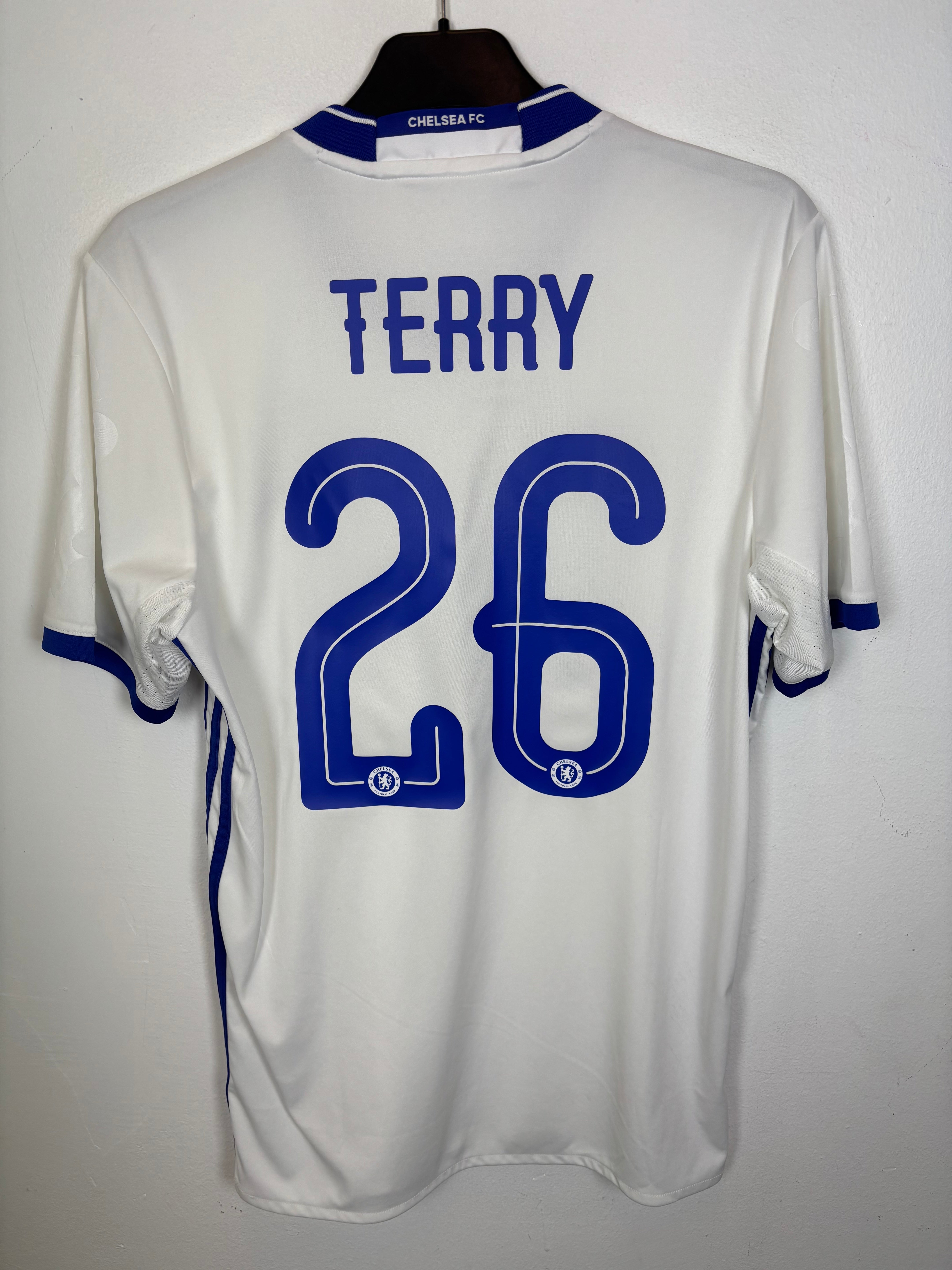CHELSEA TERRY 26番 シャツ ホワイト Chelsea Retro & Modern Football Shirts