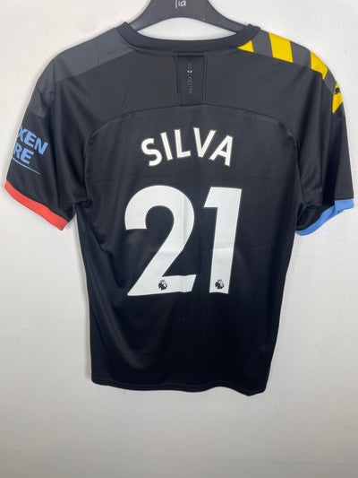 Puma Manchester City Away 19/20 Silva 21 - 10/10 - alternate view