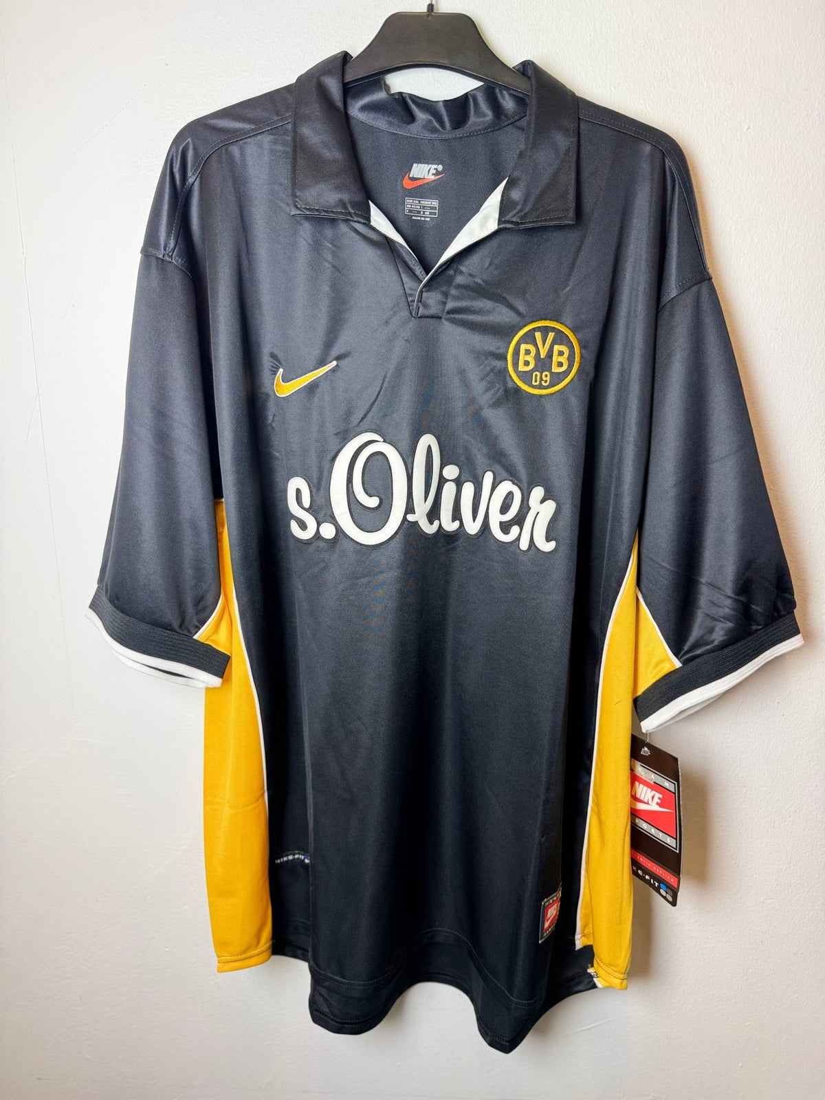 Nike Borussia Dortmund Away 98/00 Moller 10 - 10/10 - TheFootballIdiots