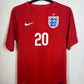 England Away 2014 Lallana 20 - 9/10