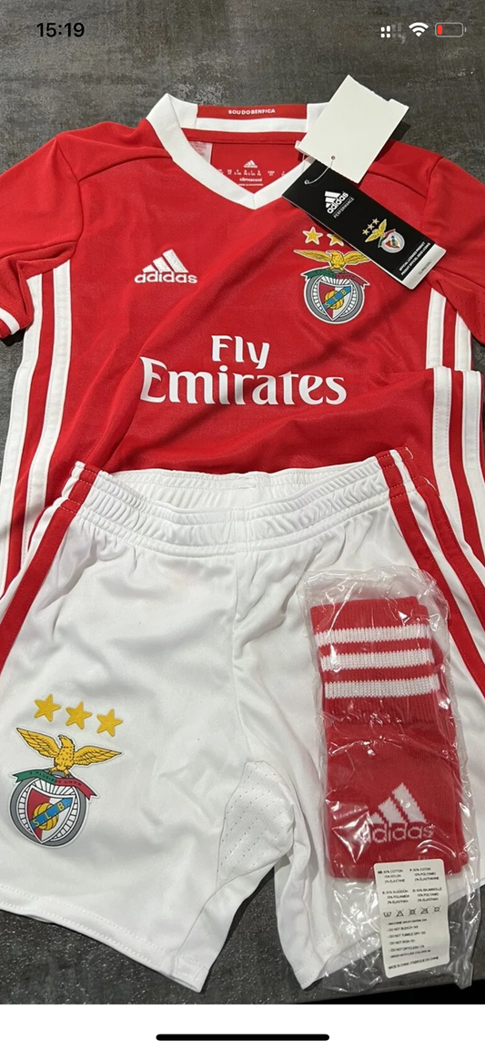 Benfica Home 16/17 Full kit kids