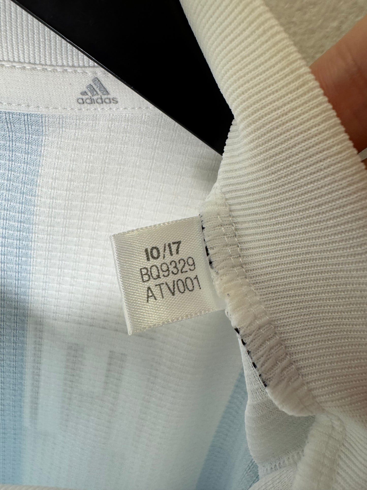 Adidas Argentina Home 18/19 Messi 10 Player Spec - 9/10