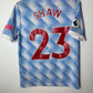 Adidas Manchester United Away 21/22 Shaw 23 Kids - 8/10
