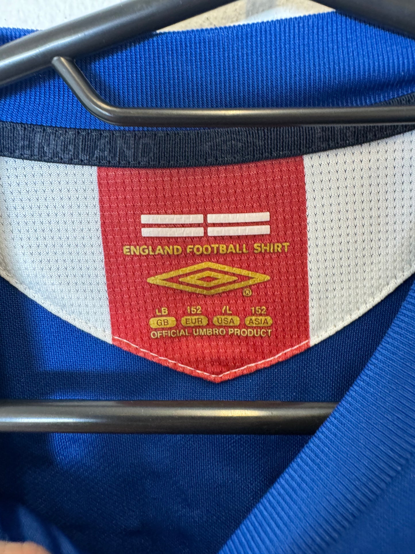 Umbro England 07/08 GK James 13 Kids - 8/10