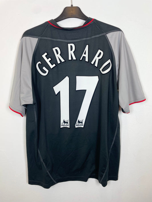 Reebok Liverpool Away 02/04 Gerrard 17 - 9/10