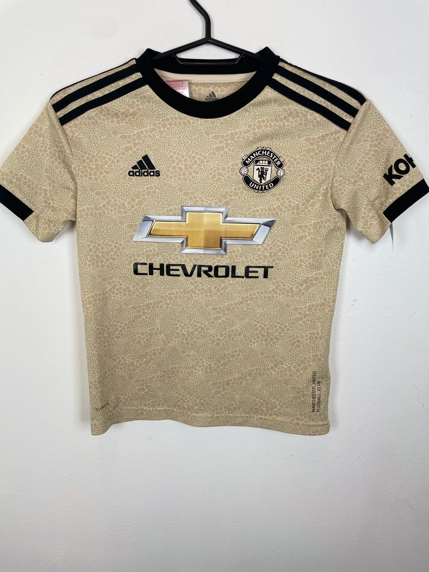 Adidas Manchester United Away 19/20 Kids