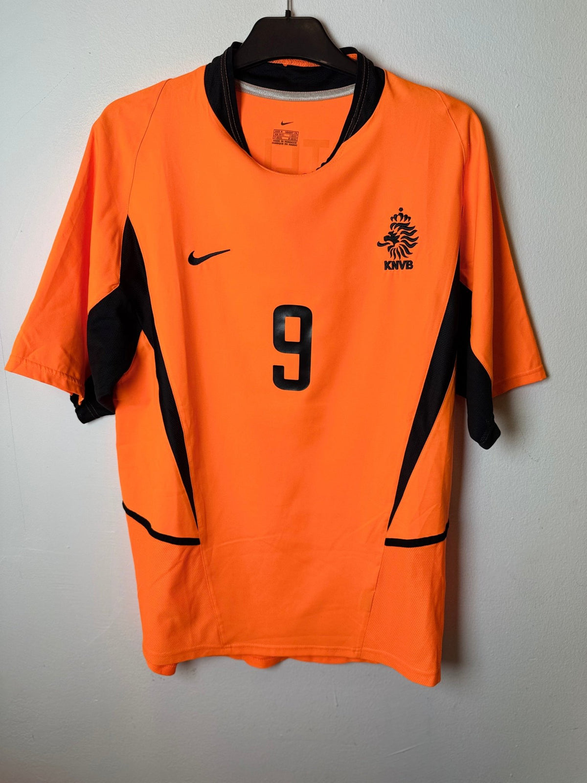 Nike Netherlands Home 2002 Van Nistelrooy 9 - 9/10 - TheFootballIdiots
