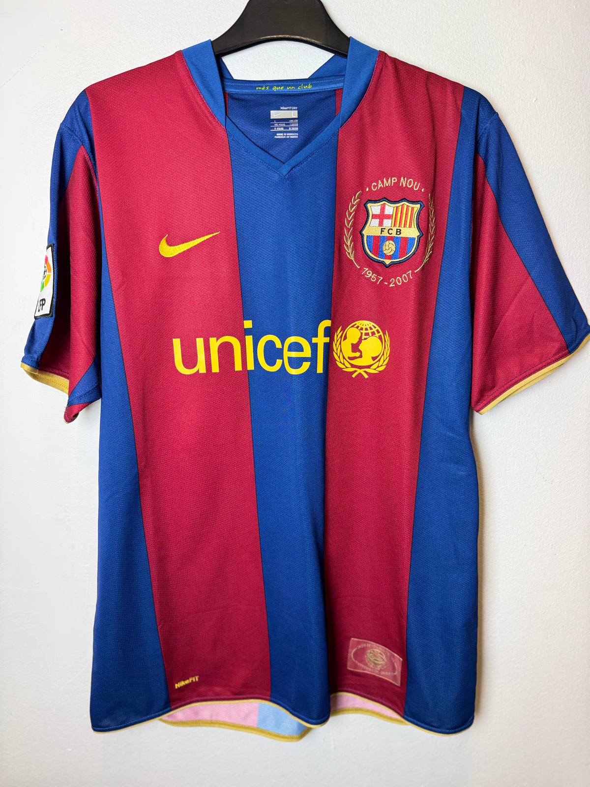 Nike Barcelona Home 07/08 Messi 19 - 8/10