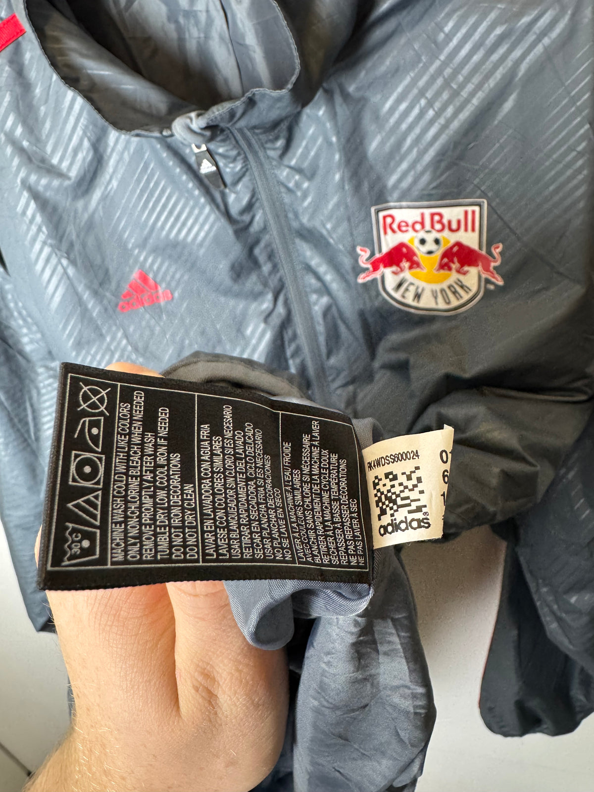 Adidas New York Red Bulls Team issued Jacket - 9/10