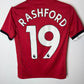 Adidas Manchester United Home 17/18 Rashford 19 Kids - 8/10 - TheFootballIdiots