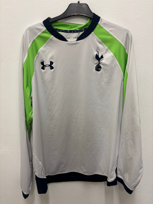Tottenham Hotspur White and Green Training Top Under Armour