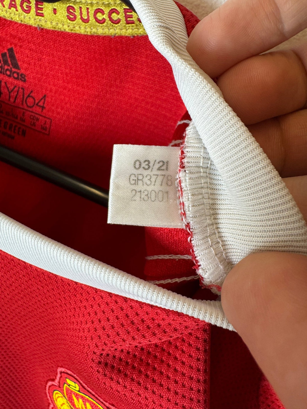 Adidas Manchester United Home 21/22 Sancho 25 Kids - 8/10