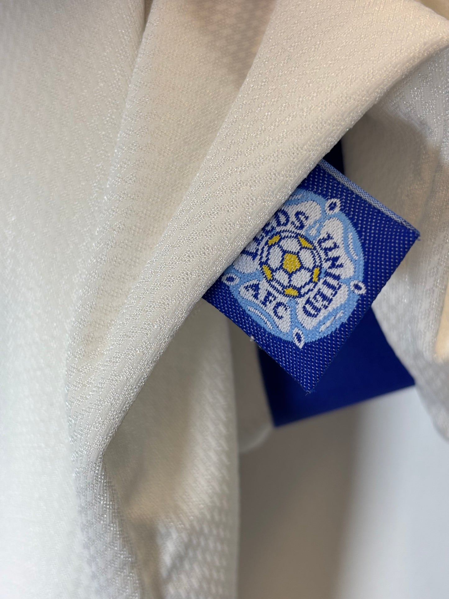 Asics Leeds United Home 95/96 Yeboah 21 - 9/10