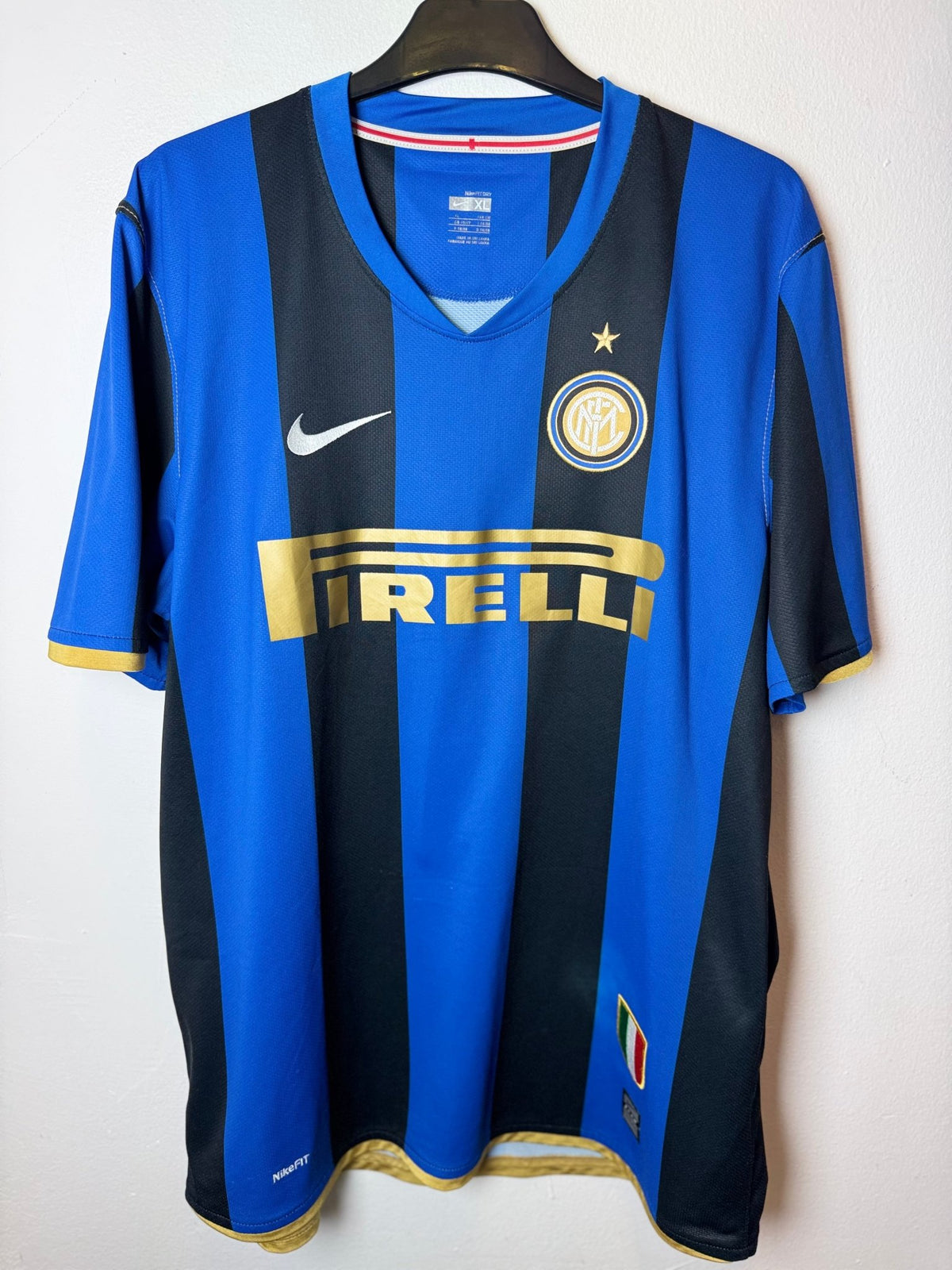 Nike Inter Milan Home 08/09 Quaresma 77 - 9/10 - TheFootballIdiots