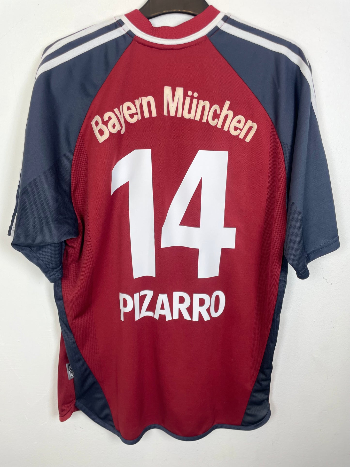 Adidas Bayern München Home 01/02 Pizarro 14 - 9/10