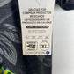 Interior size XL label and fabric details of Dony Elite Azteca 10/10 home shirt