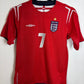 England Away 2004 Beckham 7 kids - 8/10