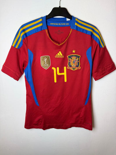 Adidas Spain Home 10/11 Alonso 14 - 8/10