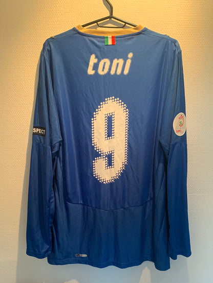 Italy Home Euro 2008 Toni 9 LS