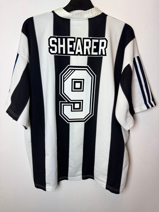 Adidas Newcastle United Home 95/97 SHEARER 9 - 8/10 - TheFootballIdiots