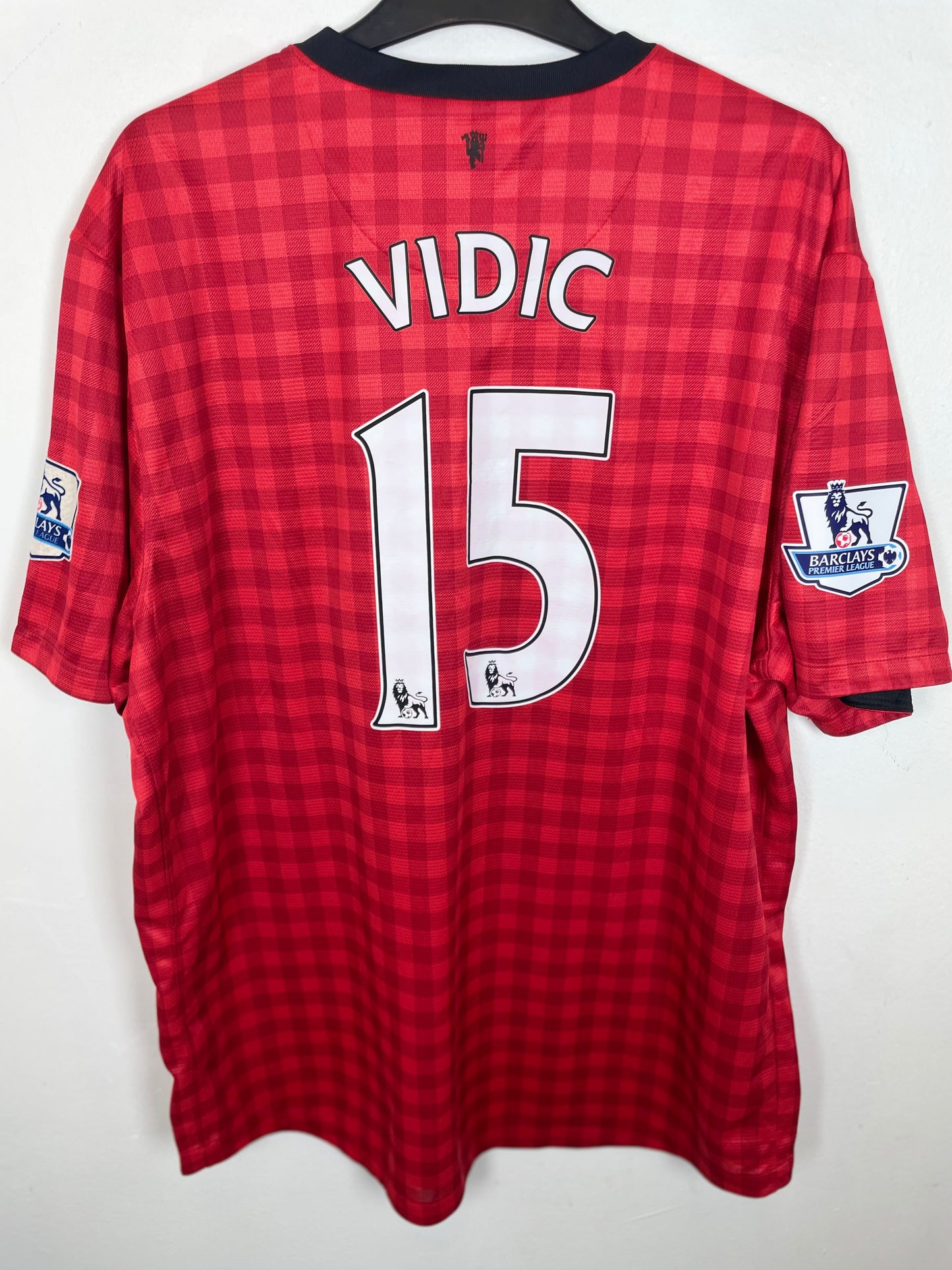 Manchester United Home 12/13 Vidic 15