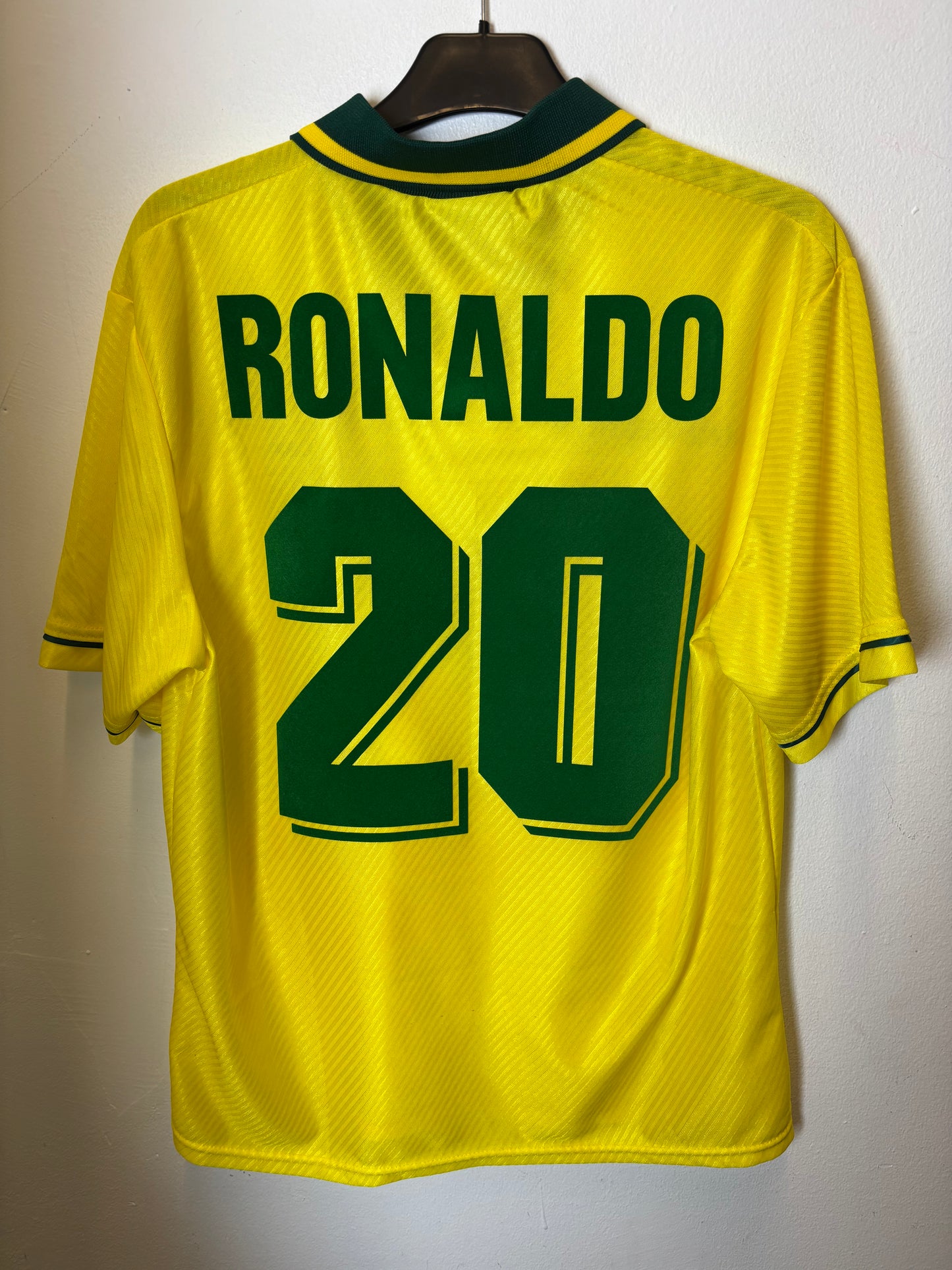 Umbro Brazil Home 94/96 Ronaldo 20 - 8/10