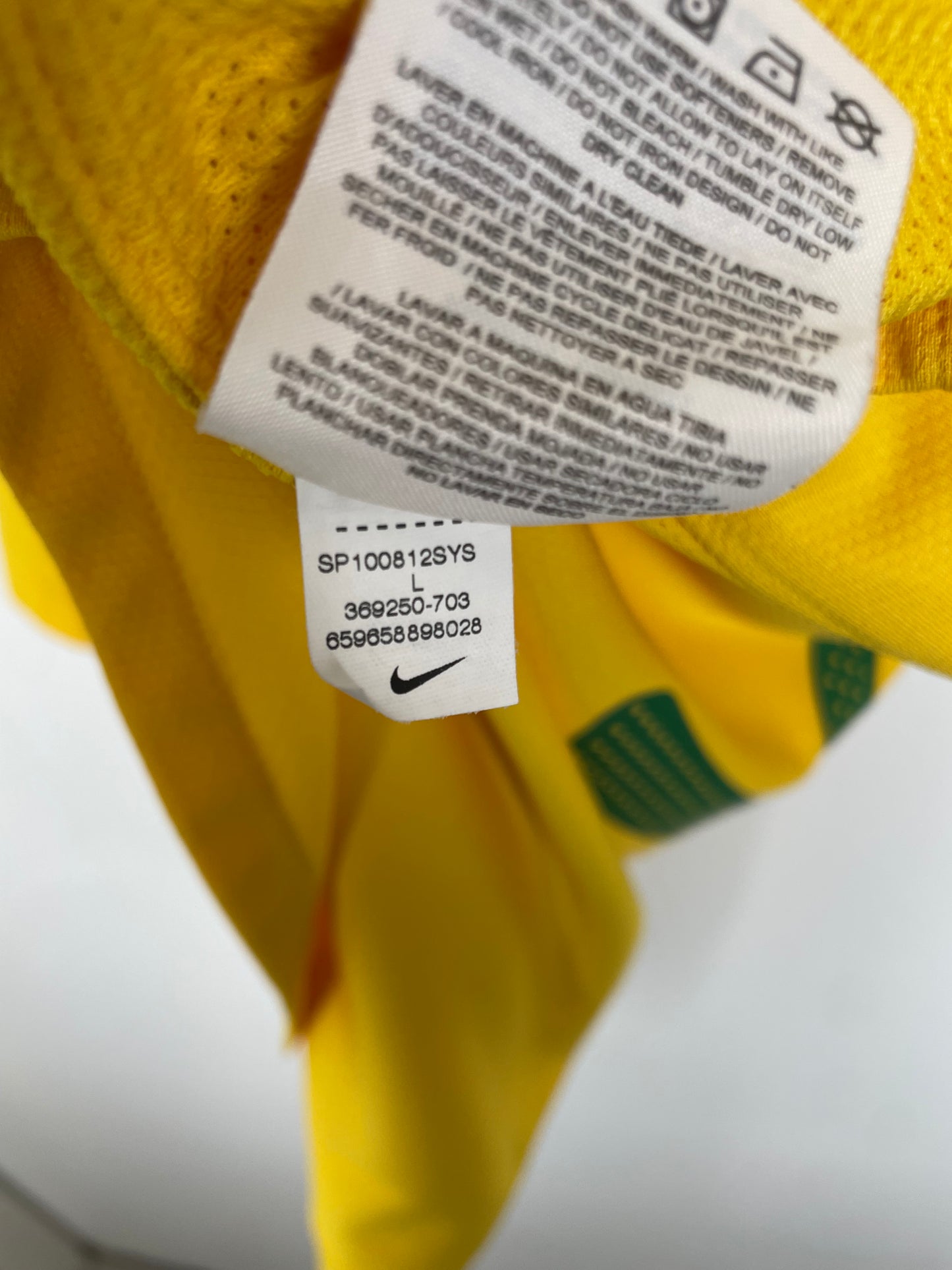 Nike Brazil Home 10/11 L.Fabiano 9 - 8/10
