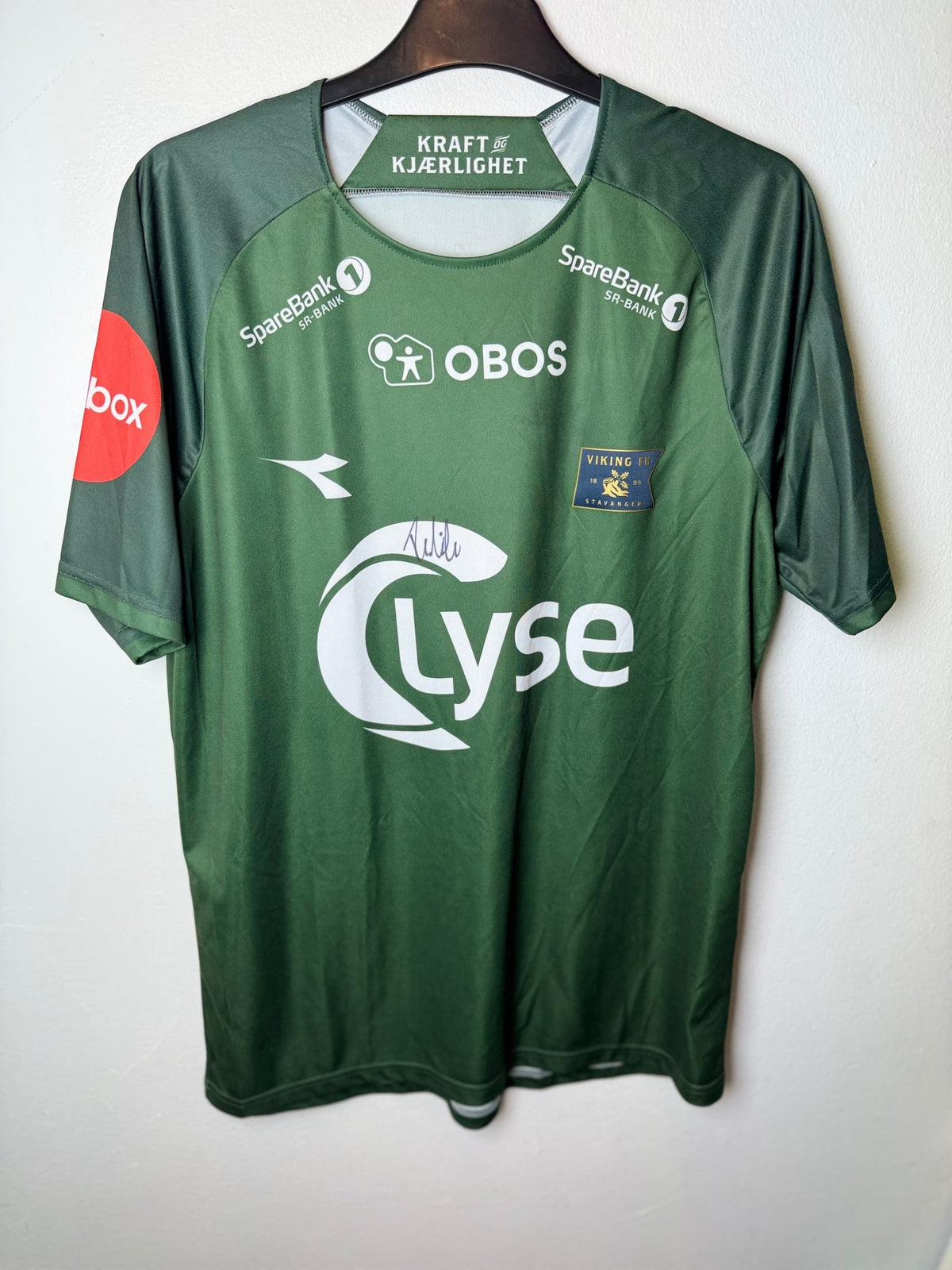 Diadora Viking FK GK 2023 Signed Arild Østbø - 9/10 - TheFootballIdiots