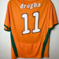 Puma Ivory Coast Home 08/09 Drogba 11 - 9/10 - TheFootballIdiots