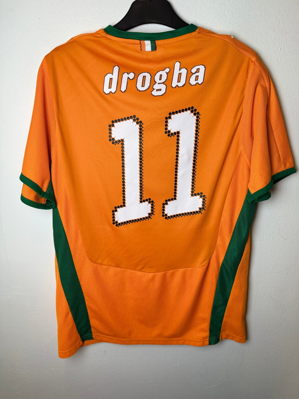 Puma Ivory Coast Home 08/09 Drogba 11 - 9/10 - TheFootballIdiots