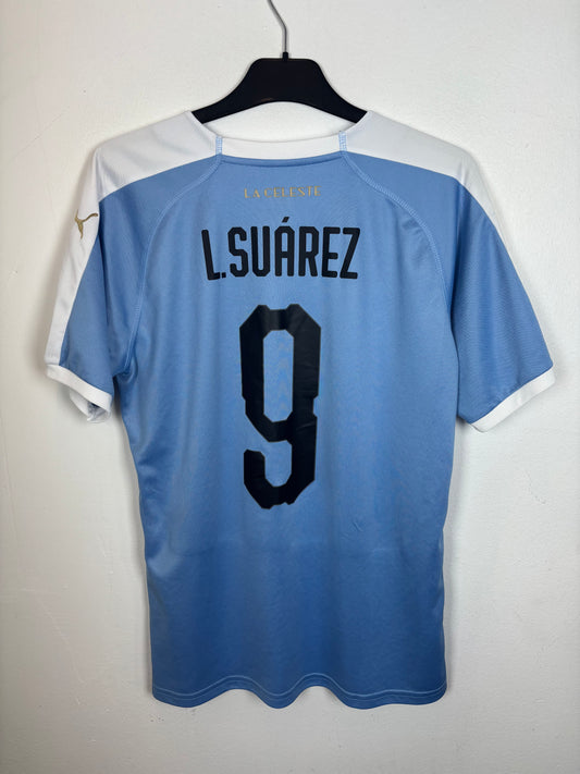 Puma Uruguay Home 2019 Suarez 9 - 9/10