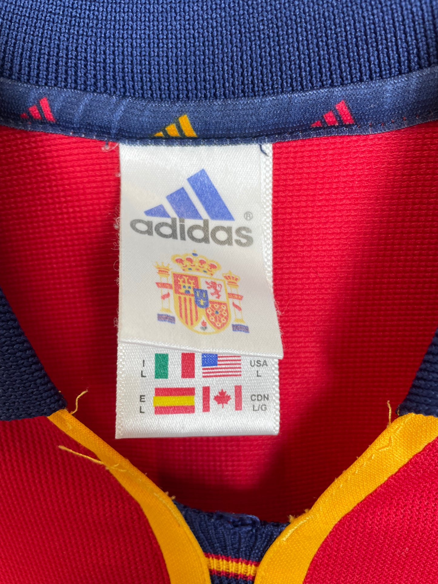 Adidas Spain Home 99/02 Raul 10 - 9/10