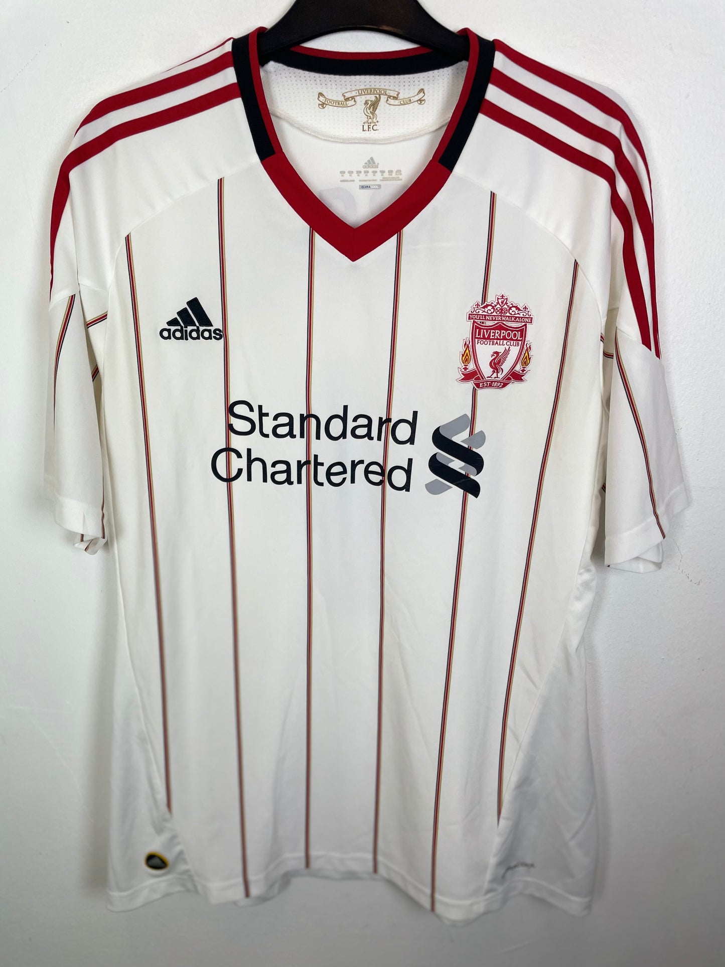 Adidas Liverpool Away 10/11 Meireles 4 - 9/10