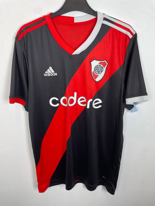 Adidas River Plate third shirt 2023/24 season in large size, good condition front view