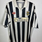 Matchwinner St Mirren home shirt 1993/94 season in white and black stripes, size XL vintage condition