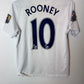 Nike Manchester United Away 08/09 Rooney 10 Kids - 8/10