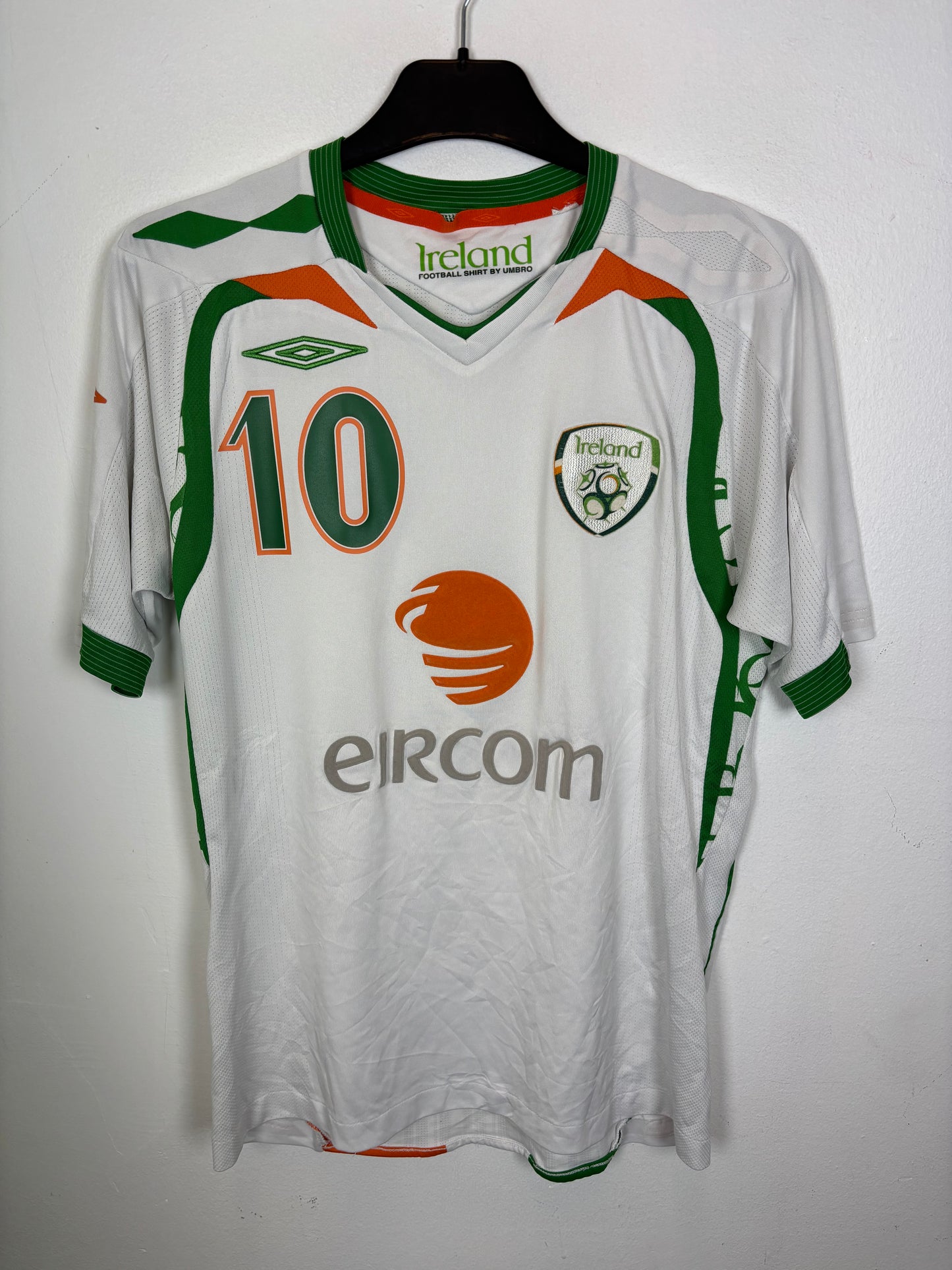 Umbro Republic of Ireland Away 07/09 Keane 10 - 8/10