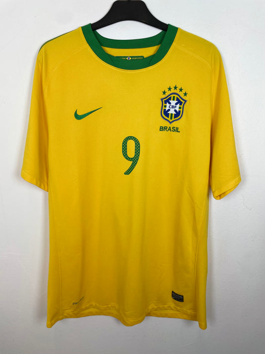 Nike Brazil Home 10/11 L.Fabiano 9 - 8/10
