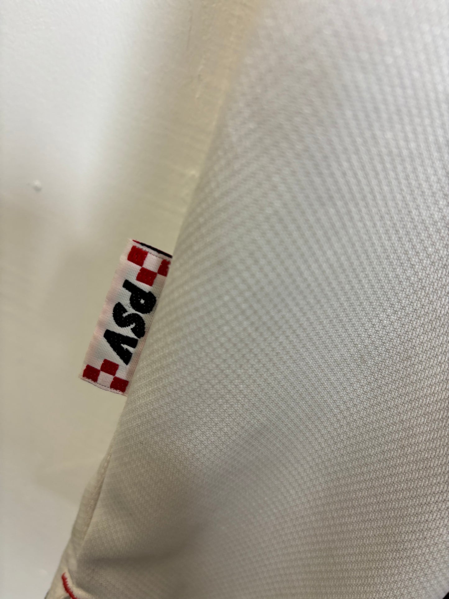 Interior label and size tag of Nike PSV Eindhoven 97/98 authentic away shirt with Stam 3