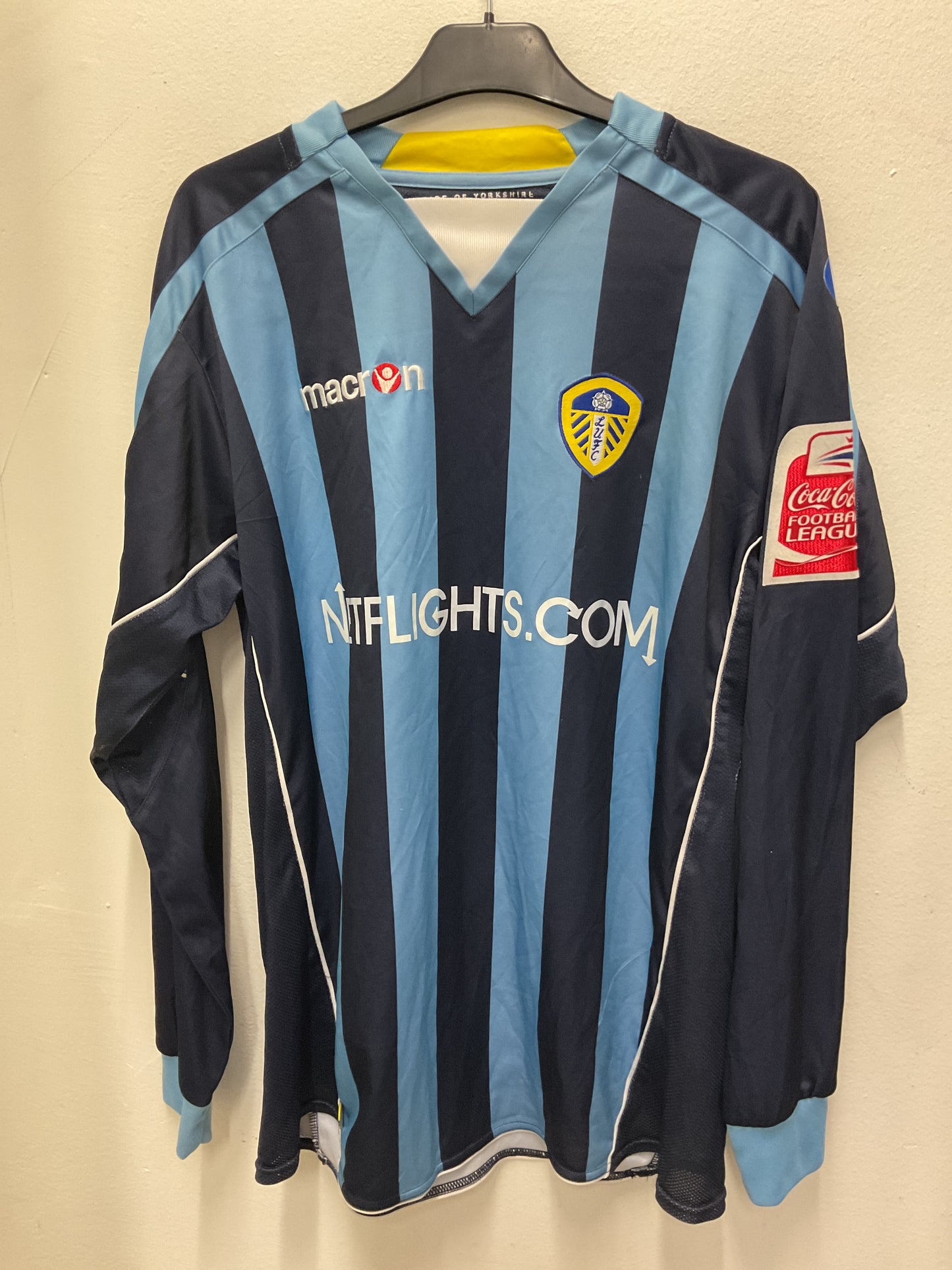 Leeds United Away 08/09 Douglas 4 LS