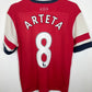 Nike Arsenal Home 12/14 Arteta 8 - 8/10