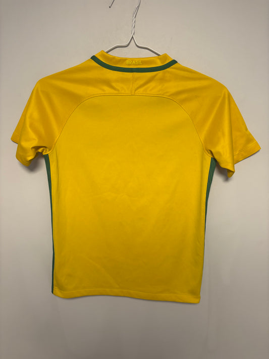 Nike Brazil hjemmedrakt 2016/17 barn – home jersey kids forfra